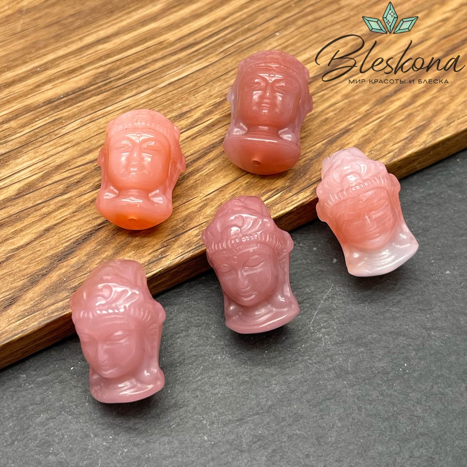 22*12 мм Резная бусина Гуань Инь (богиня милосердия) из Агата