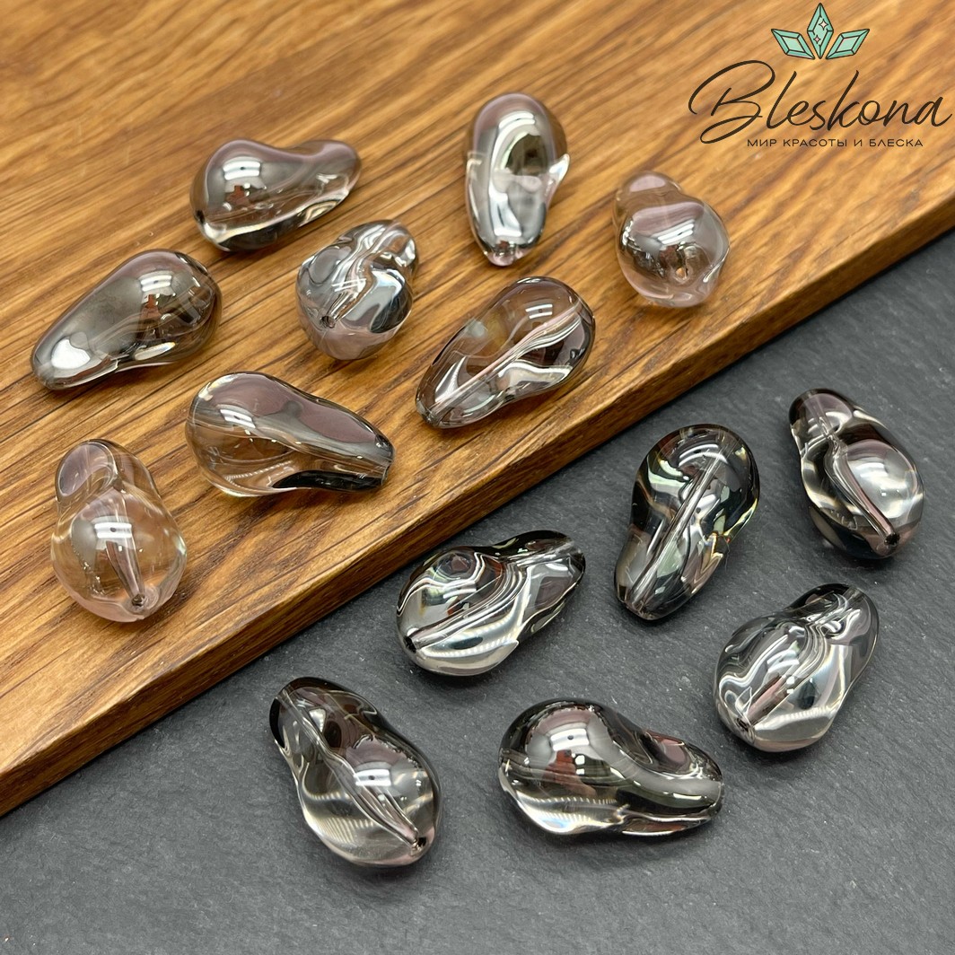 22*13 мм, Стекло Жемчужина Барокко Цвет №12