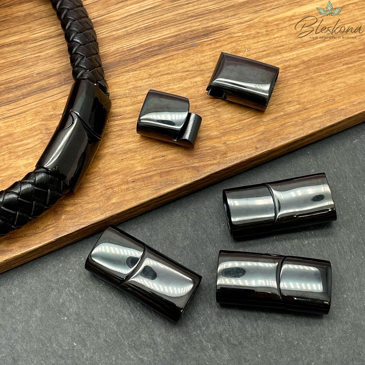 27*13,9 мм Цвет черный, Замок магнитный 