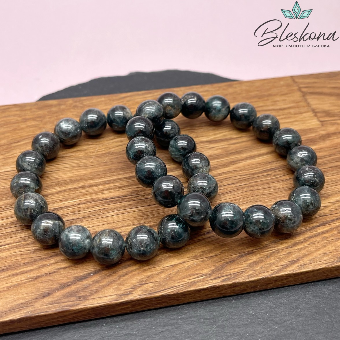 Кианит зеленый сет 11,5-12 мм