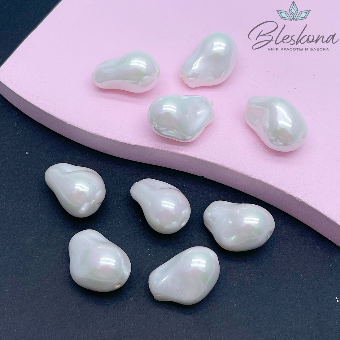 16*22 мм, Жемчуг Майорка штучно