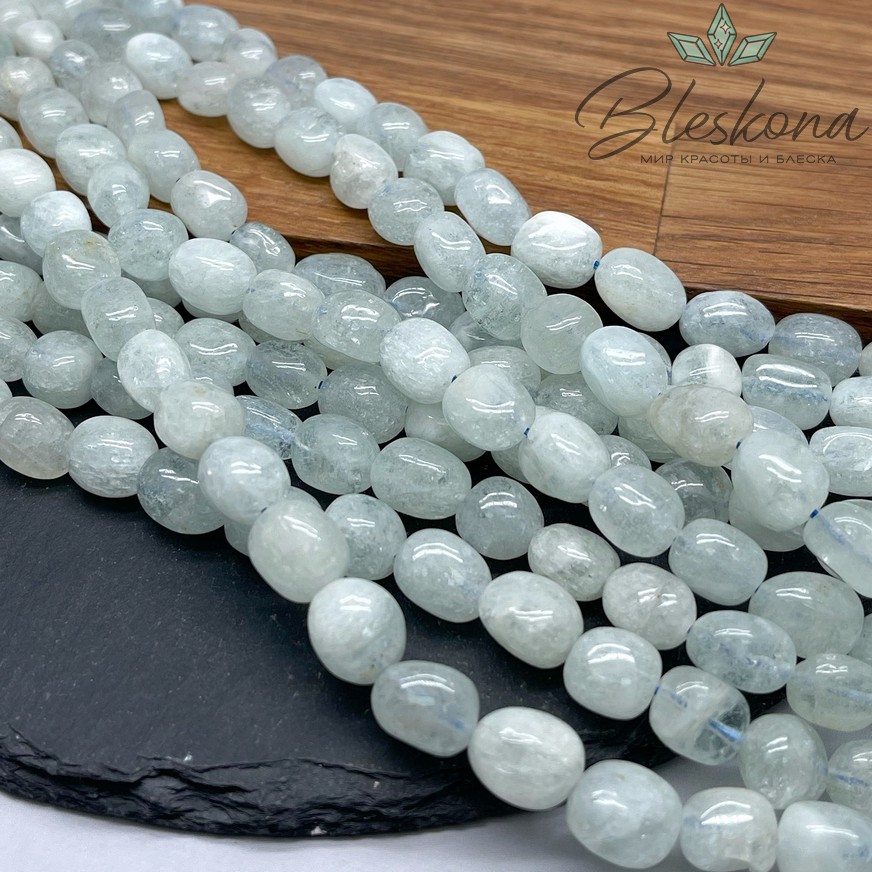 Аквамарин галтовка №3 (11-12)*(8-9) мм