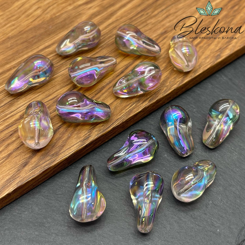 22*13 мм, Стекло Жемчужина Барокко Цвет №5