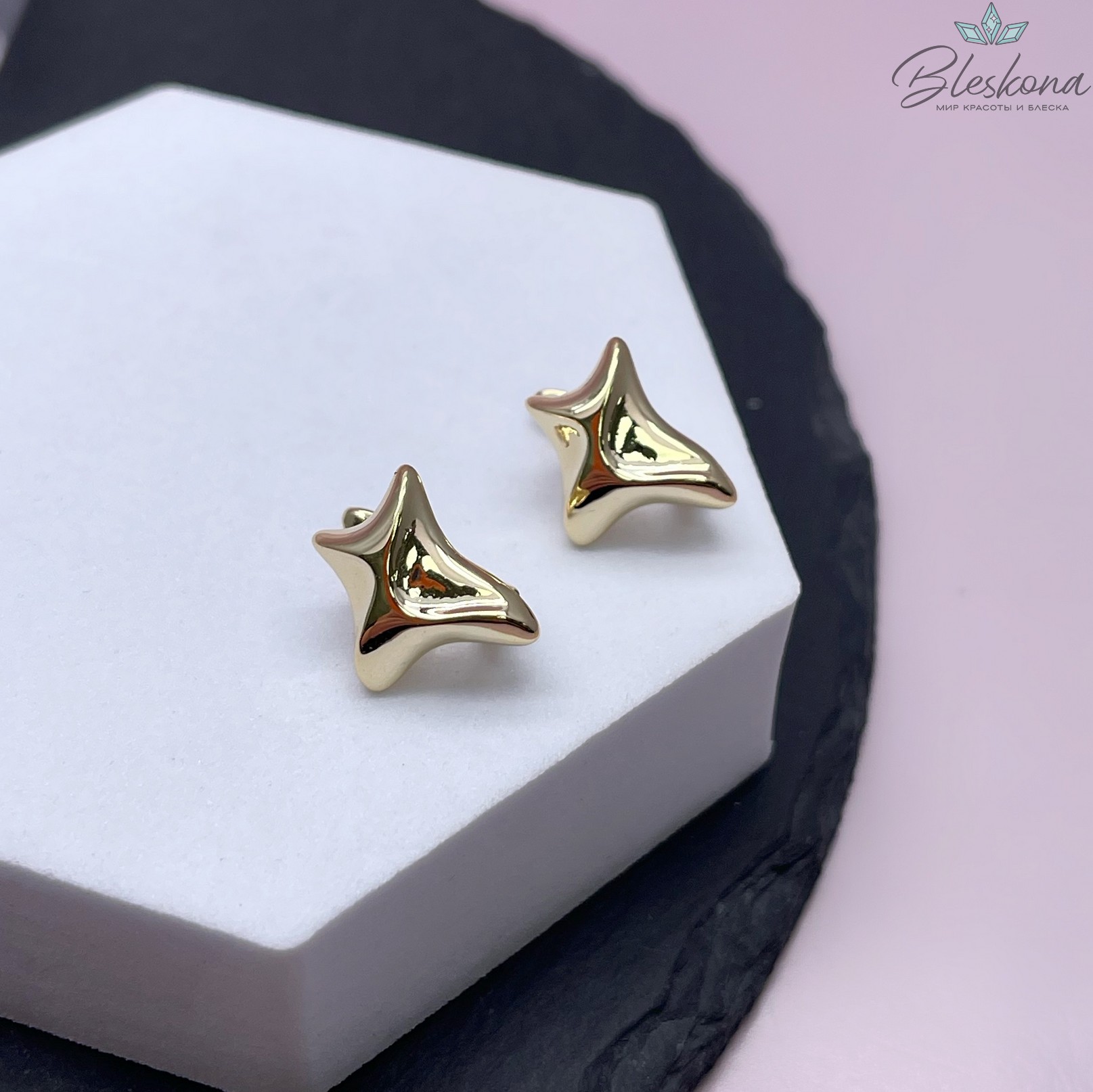 16,5*15 мм Цвет золото, Швензы Фриформ Люкс