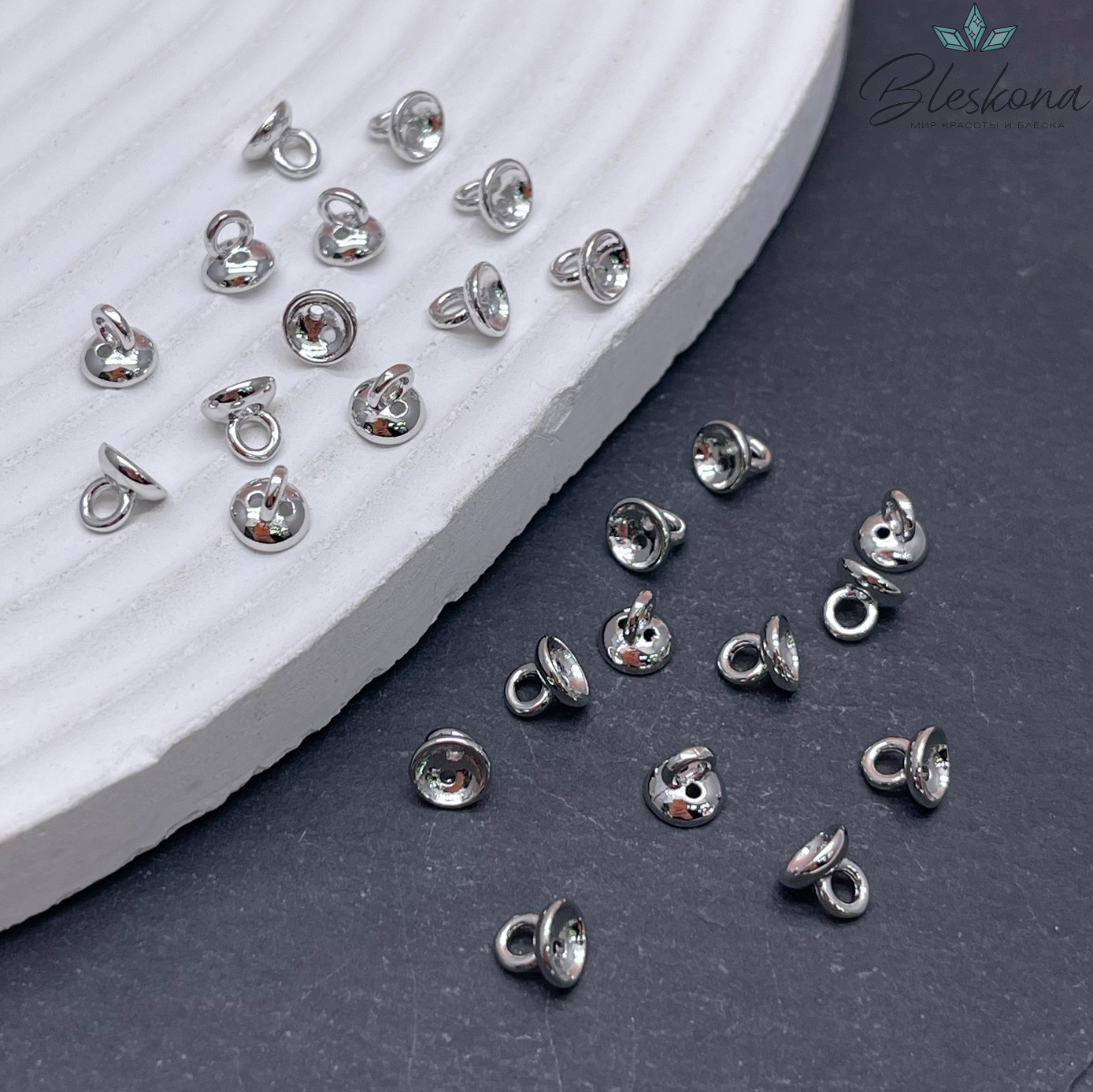 5 мм Цвет серебро, Концевик