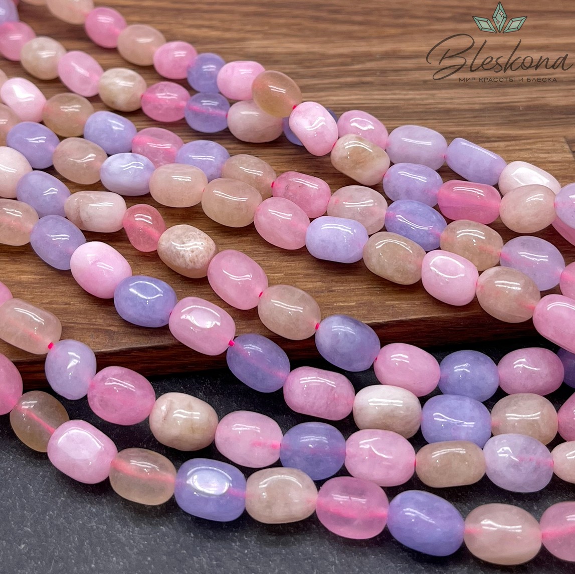 10*7 мм Микс кварцев галтовка №7 