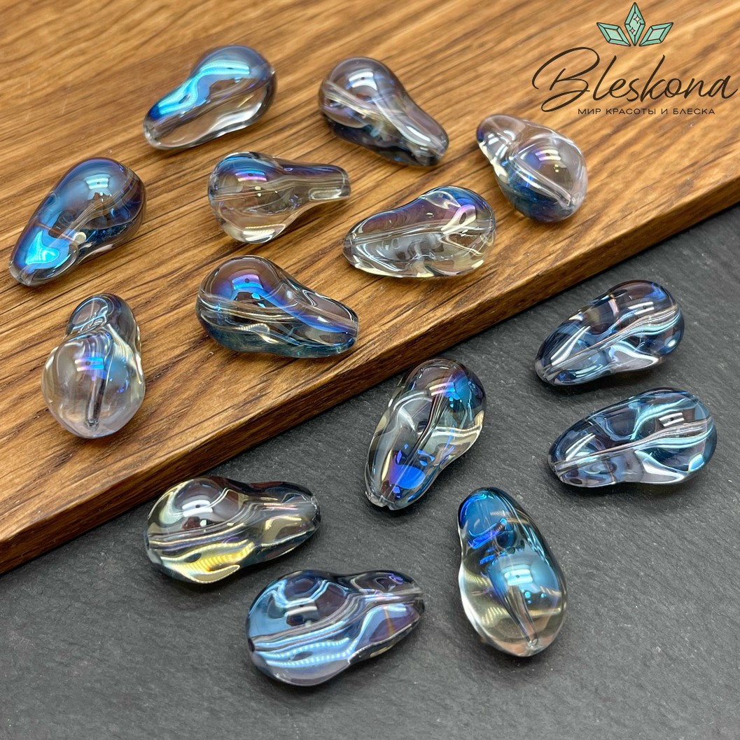22*13 мм, Стекло Жемчужина Барокко Цвет №4