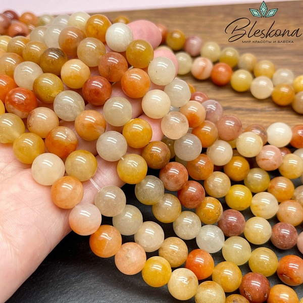 Авантюрин коричневый 10 мм №2 