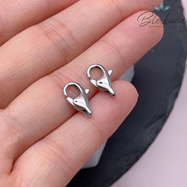 13 мм Цвет серебро, Замок округлый