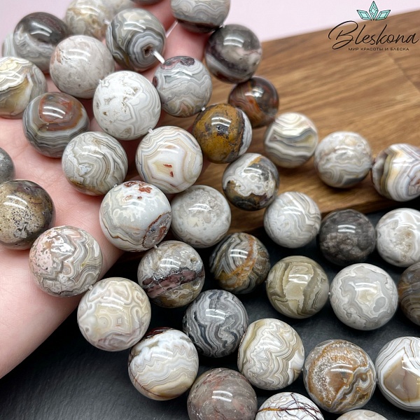 Агат Crazy lace 20 мм