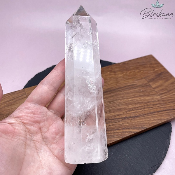 Горный хрусталь кристалл 35*150 мм 