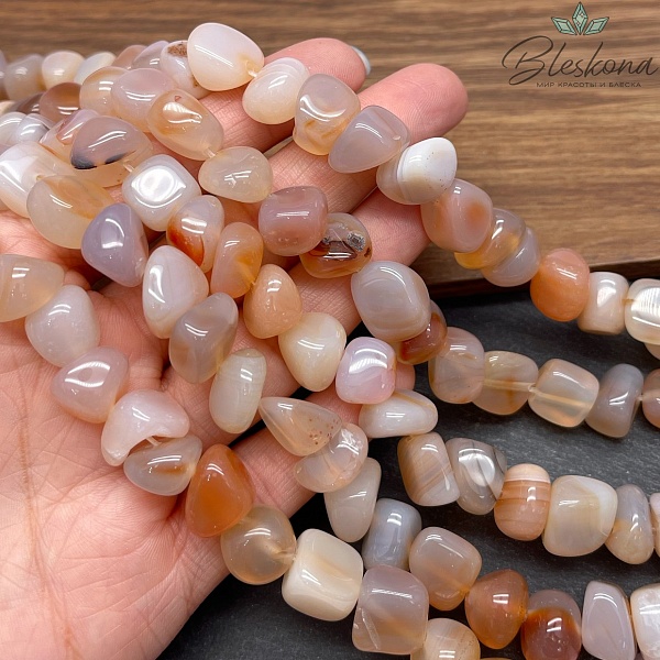 Агат галтовка фриформ (7-12)*(10-12) мм 