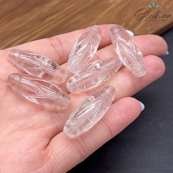 Резная Бусина Дзи Черепаха 30*10мм