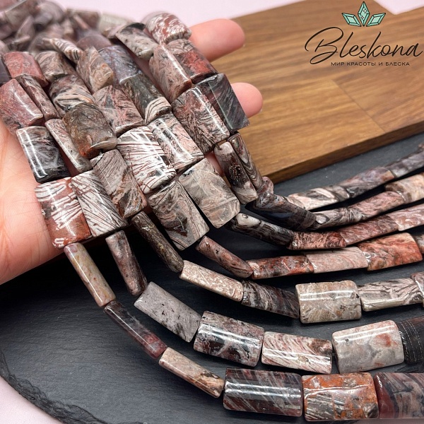 Агат прямоугольник 20*12 мм