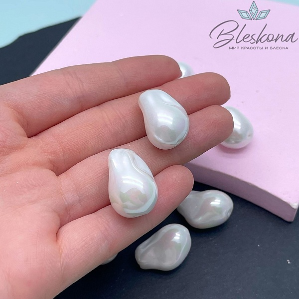 16*22 мм, Жемчуг Майорка штучно