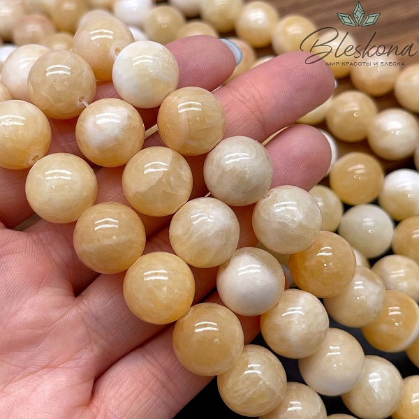 Оникс медовый 14 мм 