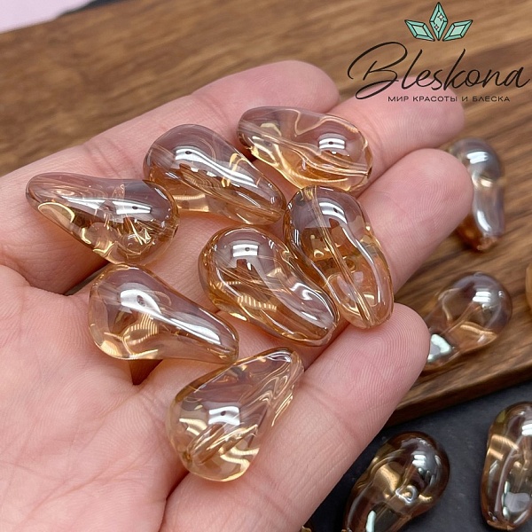 22*13 мм, Стекло Жемчужина Барокко Цвет №20