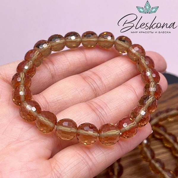 Султанит синтетический (имитация) 8,5 мм сет