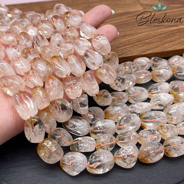 Цитрин галтовка №4 (14-17)*(12-15) мм