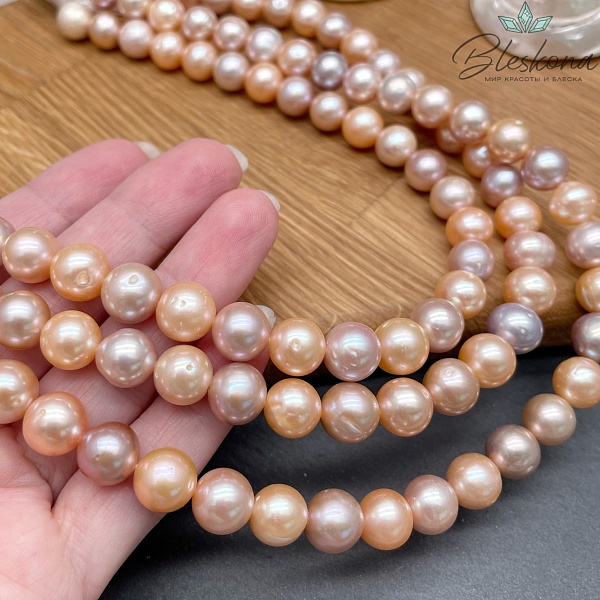 Жемчуг шар микс 10 мм 