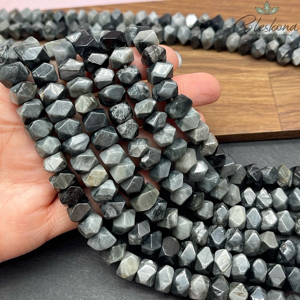 Орлиный глаз фриформ огранка (6-8)*(9-10) мм