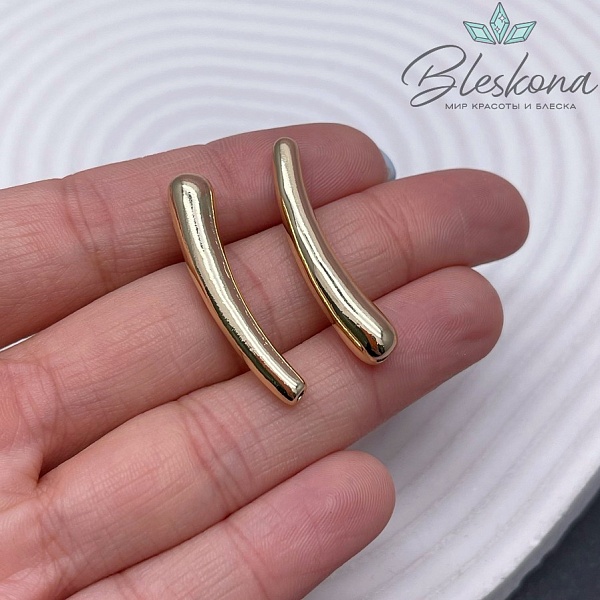 33*6 мм Цвет золото, Бусина на увеличение 