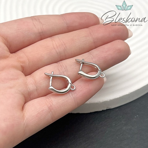 14,5*11 мм Цвет серебро Швензы Люкс