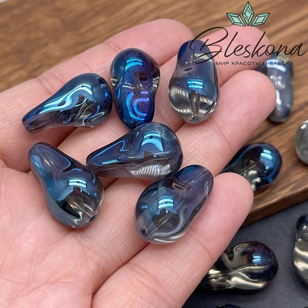 22*13 мм, Стекло Жемчужина Барокко Цвет №11