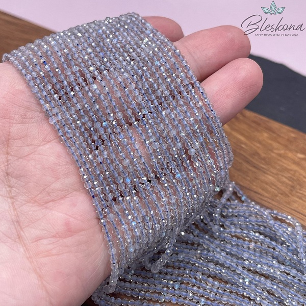 Лабрадор алмазная огранка №3 2,3 мм