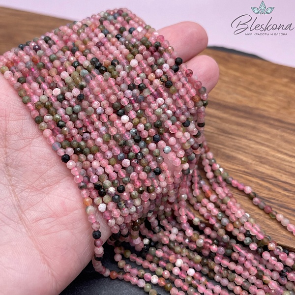 Турмалин алмазная огранка №1 3 мм