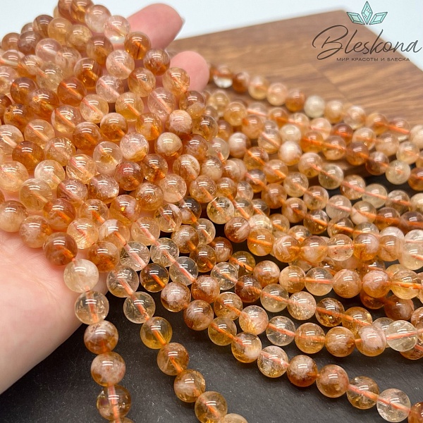 Цитрин №1 8 мм 