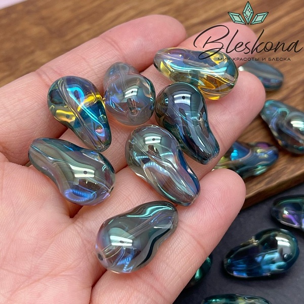 22*13 мм, Стекло Жемчужина Барокко Цвет №2