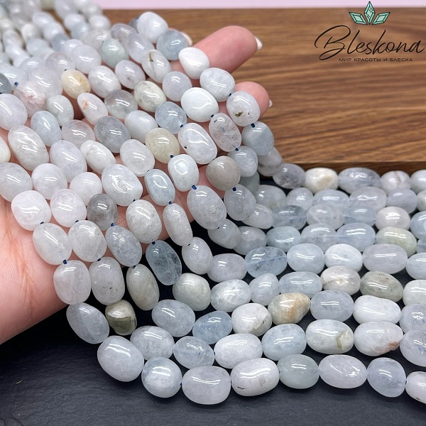 Аквамарин галтовка №3 (11-13)*(8-10) мм