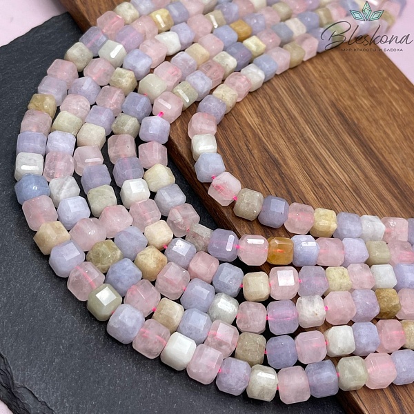 8 мм Берилл куб огранка