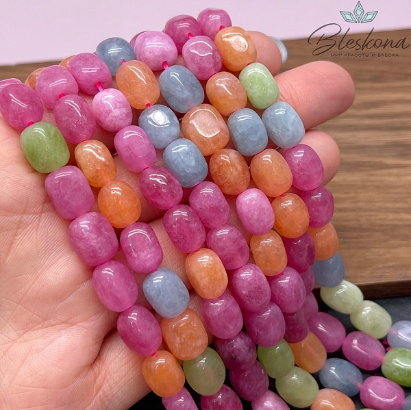 10*7 мм Микс кварцев галтовка №8 