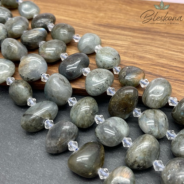 Лабрадор галтовка (15-16)*(16-19) мм