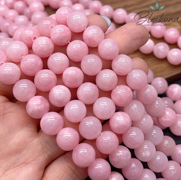 Оникс розовый №1 10 мм 