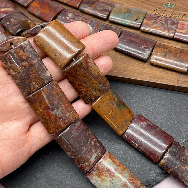 Агат прямоугольник 30*22 мм №2