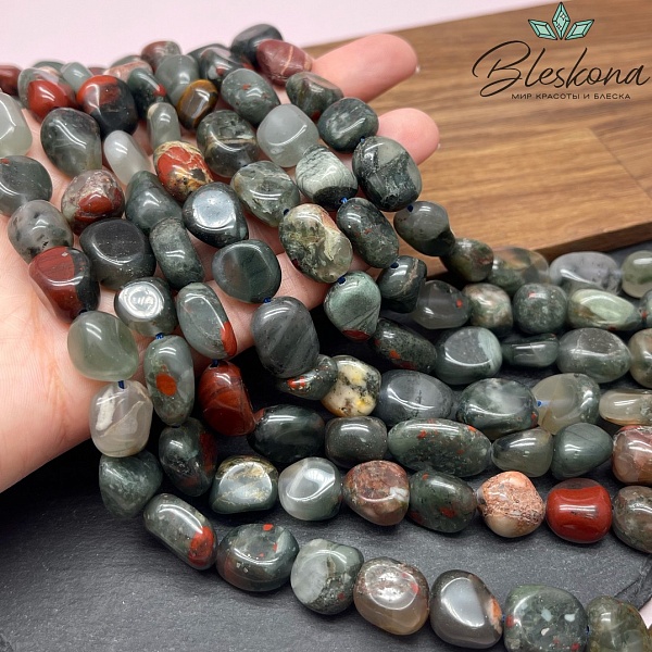 Гелиотроп галтовка (12-17)*(10-12) мм