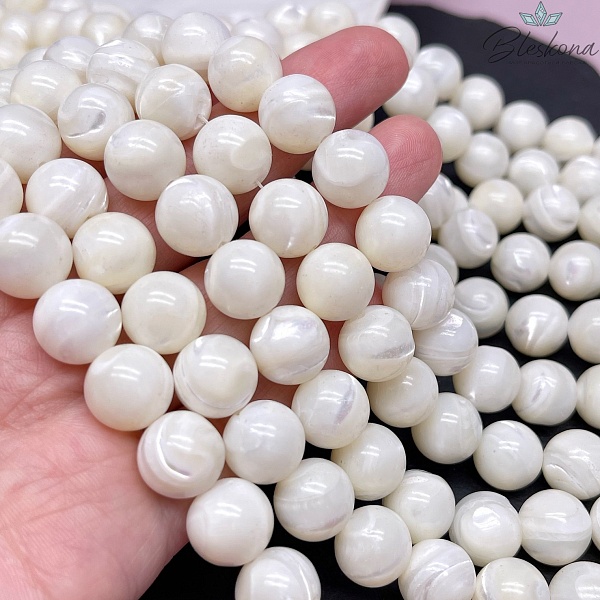 Перламутр белый 12 мм 